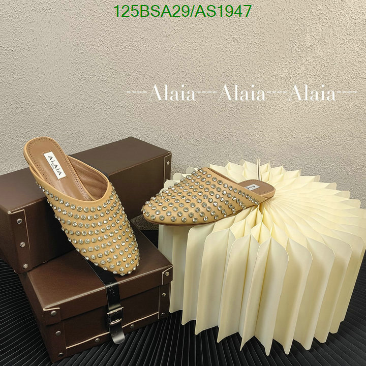 Women Shoes-ALAIA Code: AS1947 $: 125USD