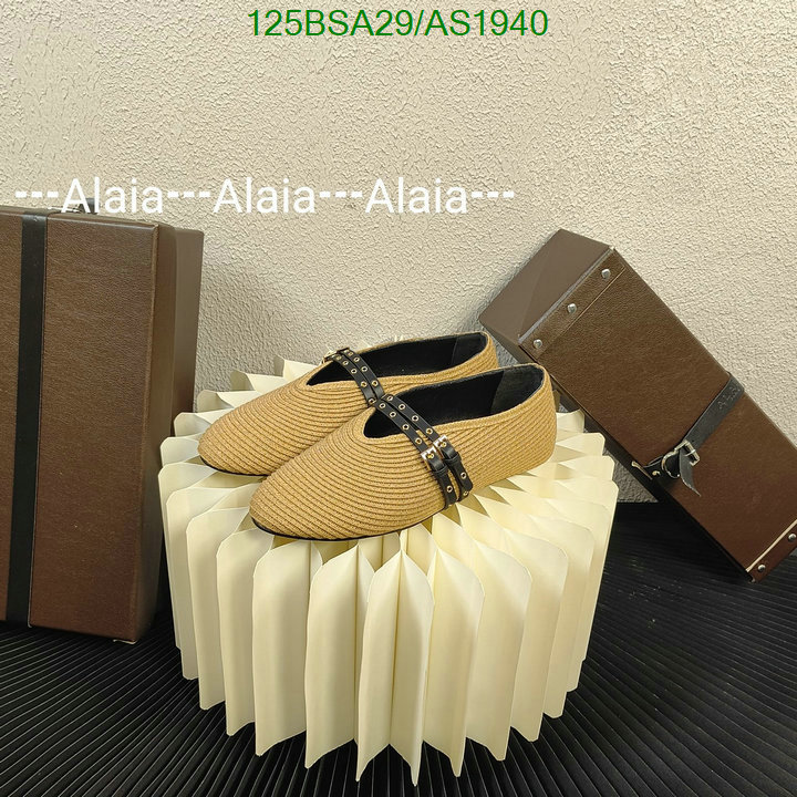 Women Shoes-ALAIA Code: AS1940 $: 125USD