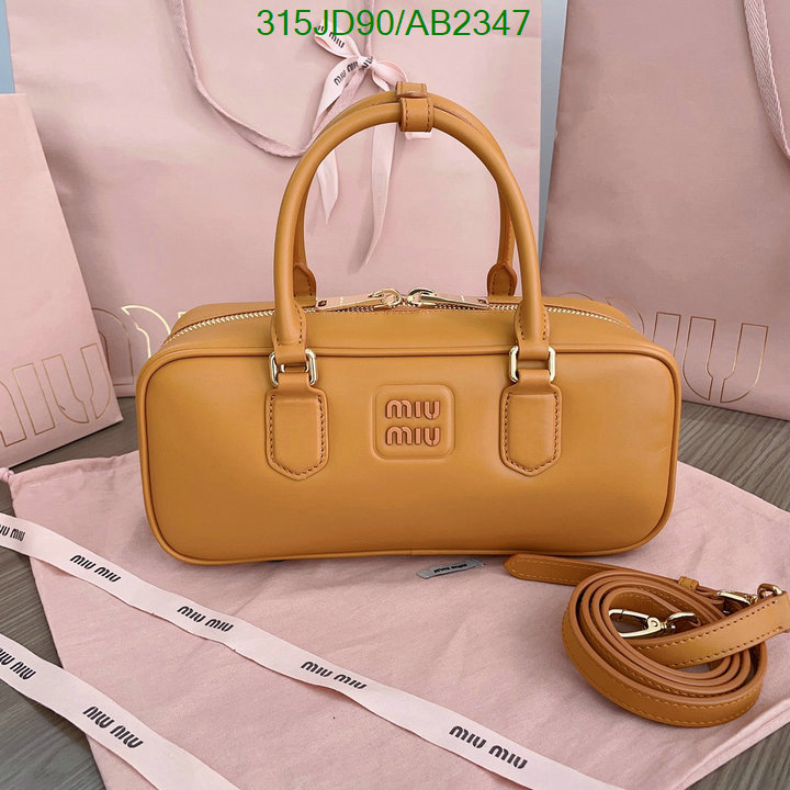 Miu Miu Bag-(Mirror)-Handbag- Code: AB2347 $: 315USD