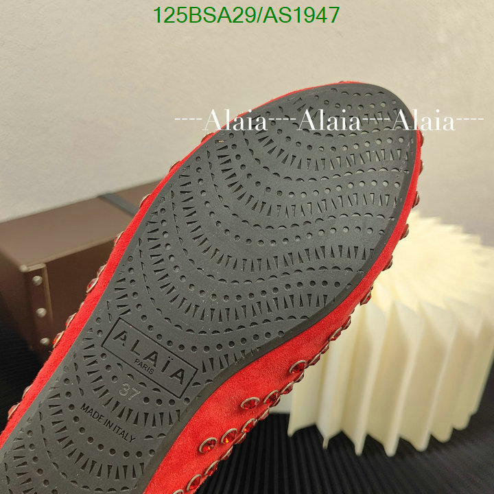 Women Shoes-ALAIA Code: AS1947 $: 125USD