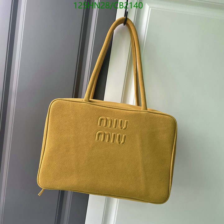 Miu Miu Bag-(4A)-Handbag- Code: CB2140 $: 125USD