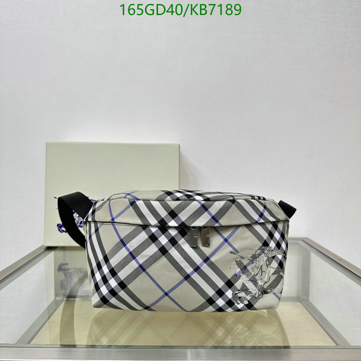 Burberry Bag-(Mirror)-Belt Bag-Chest Bag-- Code: KB7189 $: 165USD