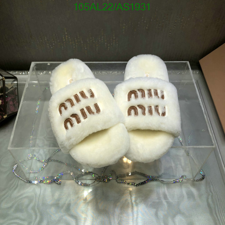 Women Shoes-Miu Miu Code: AS1931 $: 105USD