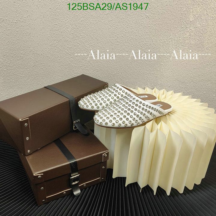 Women Shoes-ALAIA Code: AS1947 $: 125USD