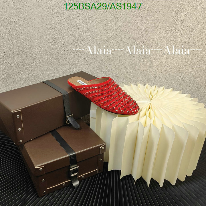 Women Shoes-ALAIA Code: AS1947 $: 125USD