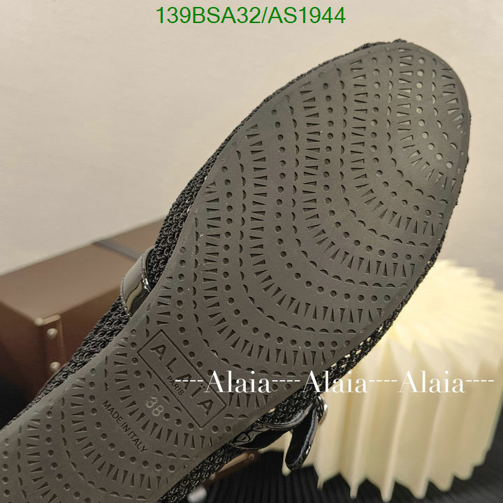 Women Shoes-ALAIA Code: AS1944 $: 139USD