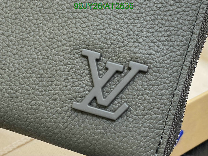 LV Bag-(Mirror)-Wallet- Code: AT2636 $: 99USD