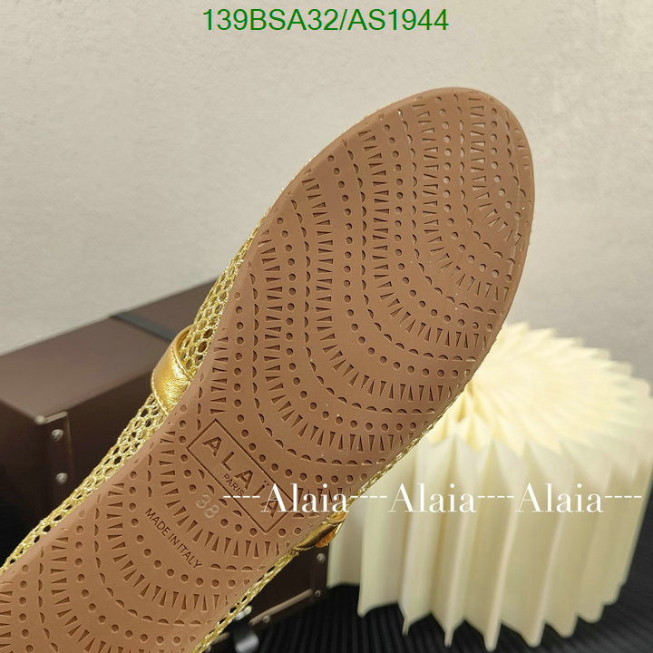 Women Shoes-ALAIA Code: AS1944 $: 139USD