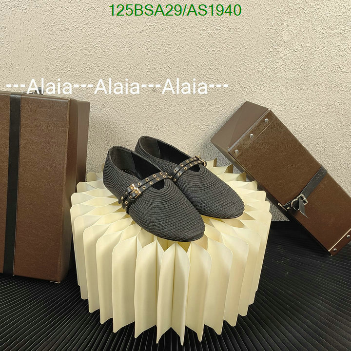 Women Shoes-ALAIA Code: AS1940 $: 125USD