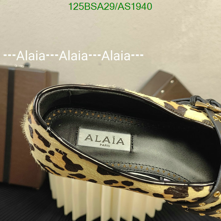 Women Shoes-ALAIA Code: AS1940 $: 125USD