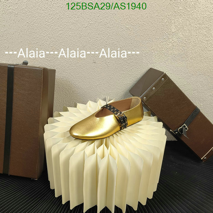 Women Shoes-ALAIA Code: AS1940 $: 125USD