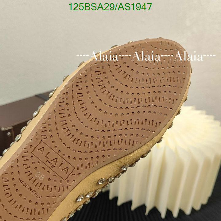 Women Shoes-ALAIA Code: AS1947 $: 125USD