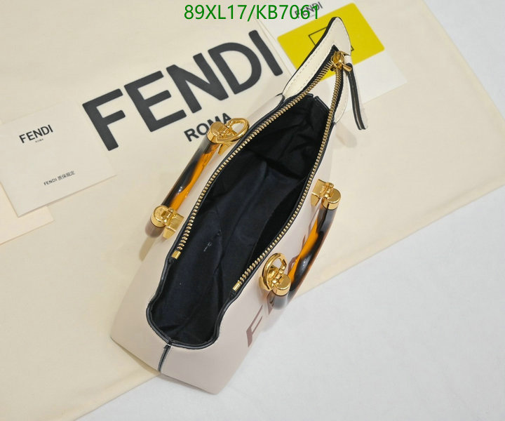 Fendi Bag-(4A)-Boston- Code: KB7061 $: 89USD