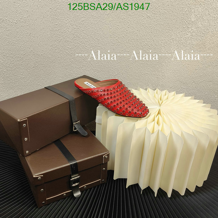 Women Shoes-ALAIA Code: AS1947 $: 125USD