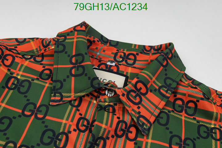 Clothing-Gucci Code: AC1234 $: 79USD