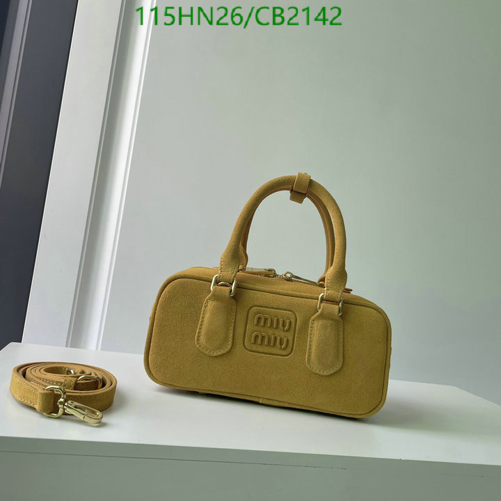 Miu Miu Bag-(4A)-Handbag- Code: CB2142 $: 115USD