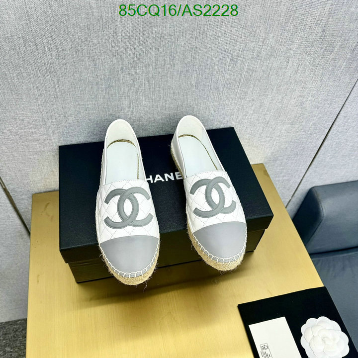 Women Shoes-Chanel Code: AS2228 $: 85USD