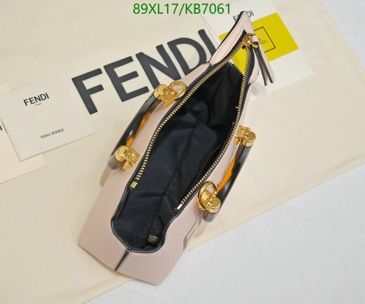 Fendi Bag-(4A)-Boston- Code: KB7061 $: 89USD