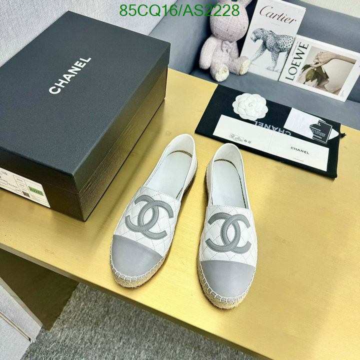 Women Shoes-Chanel Code: AS2228 $: 85USD