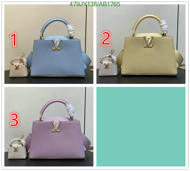 LV Bag-(Mirror)-Handbag- Code: AB1765