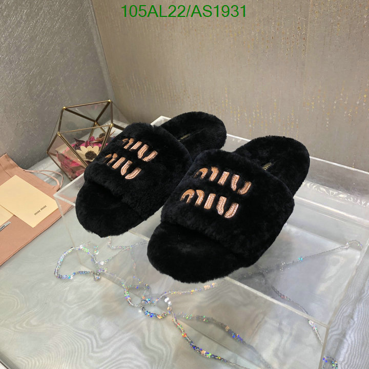 Women Shoes-Miu Miu Code: AS1931 $: 105USD