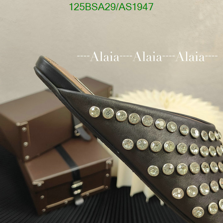 Women Shoes-ALAIA Code: AS1947 $: 125USD