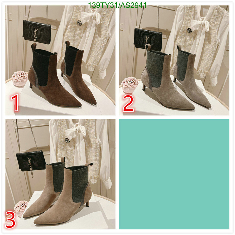 Women Shoes-Boots Code: AS2941 $: 139USD