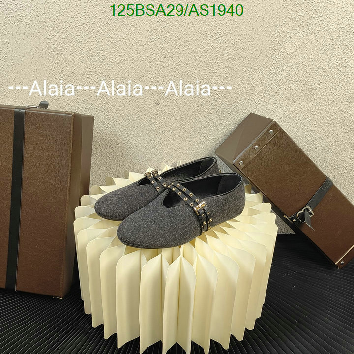 Women Shoes-ALAIA Code: AS1940 $: 125USD