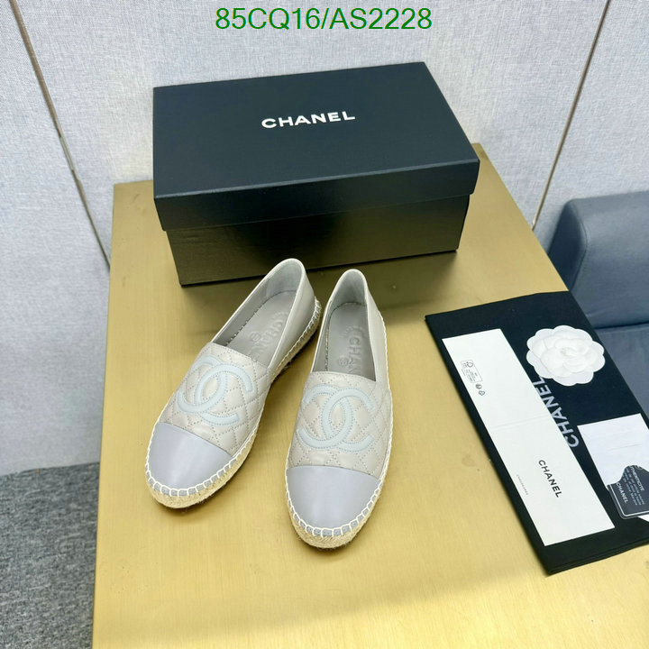 Women Shoes-Chanel Code: AS2228 $: 85USD