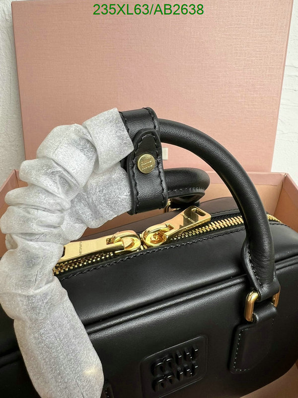 Miu Miu Bag-(Mirror)-Handbag- Code: AB2638 $: 235USD