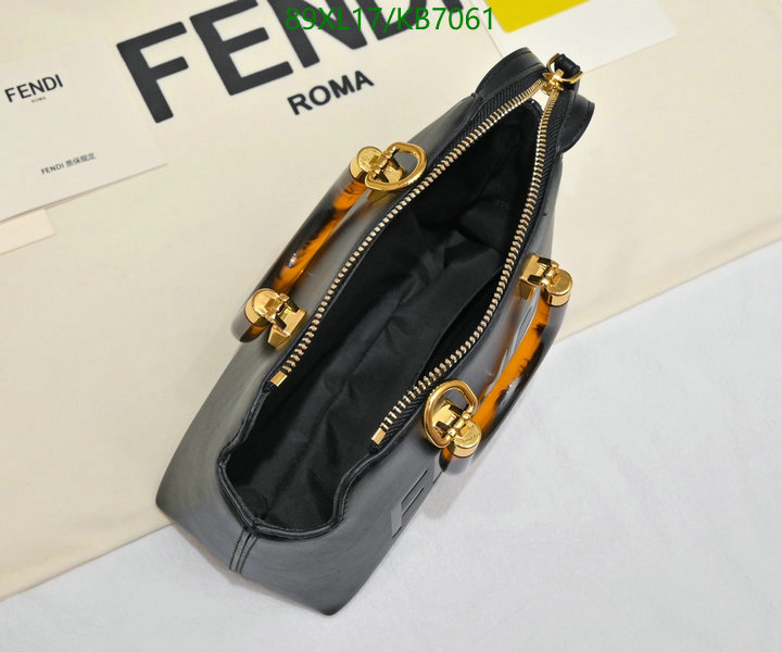 Fendi Bag-(4A)-Boston- Code: KB7061 $: 89USD