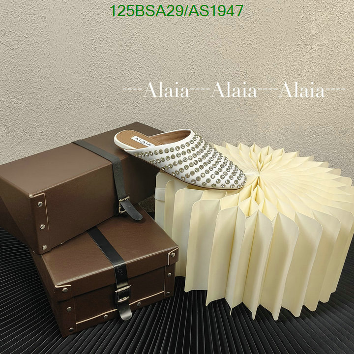 Women Shoes-ALAIA Code: AS1947 $: 125USD