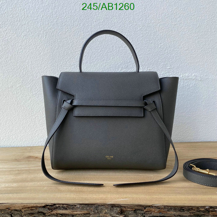 Celine Bag-(Mirror)-Handbag- Code: AB1260 $: 245USD