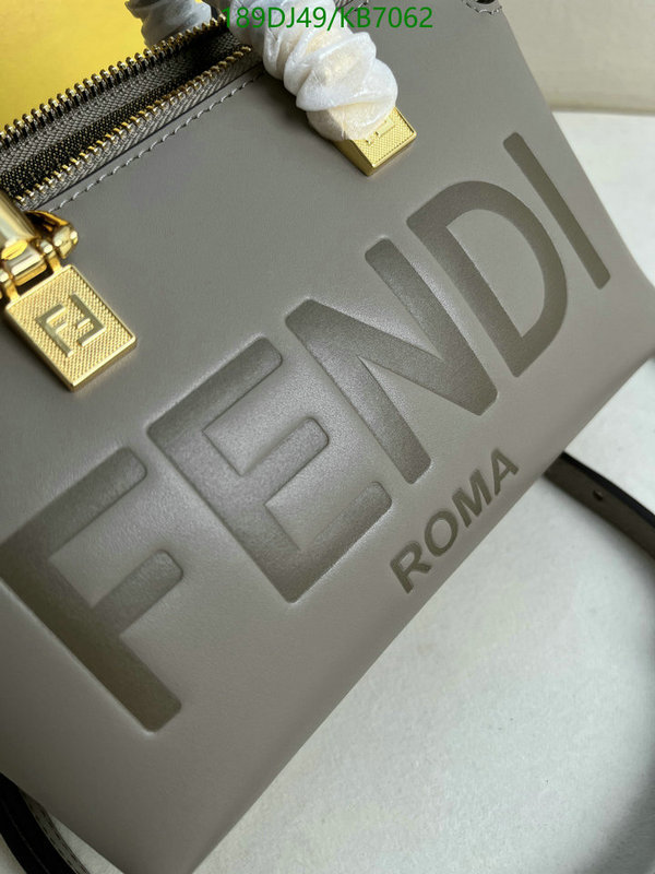 Fendi Bag-(Mirror)-Boston- Code: KB7062 $: 189USD