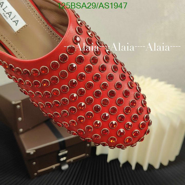 Women Shoes-ALAIA Code: AS1947 $: 125USD