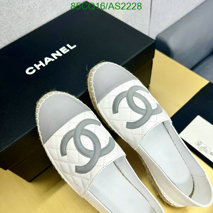 Women Shoes-Chanel Code: AS2228 $: 85USD