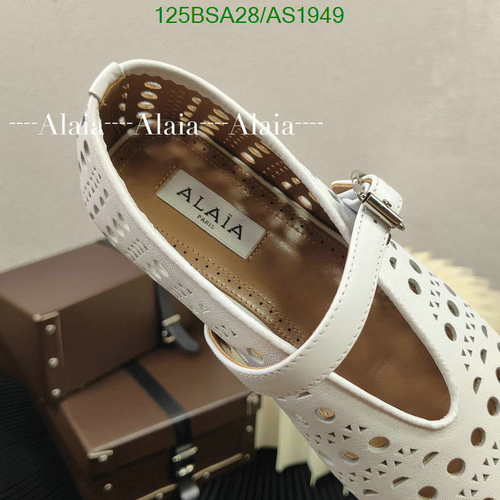 Women Shoes-ALAIA Code: AS1949 $: 125USD