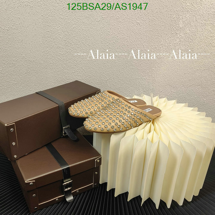 Women Shoes-ALAIA Code: AS1947 $: 125USD