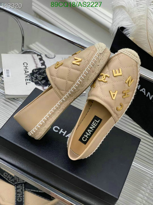 Women Shoes-Chanel Code: AS2227 $: 89USD