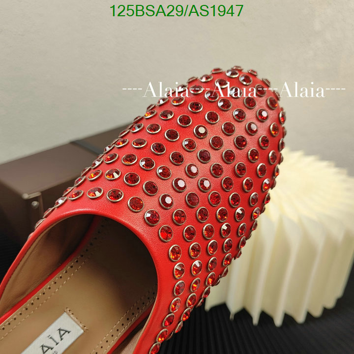 Women Shoes-ALAIA Code: AS1947 $: 125USD