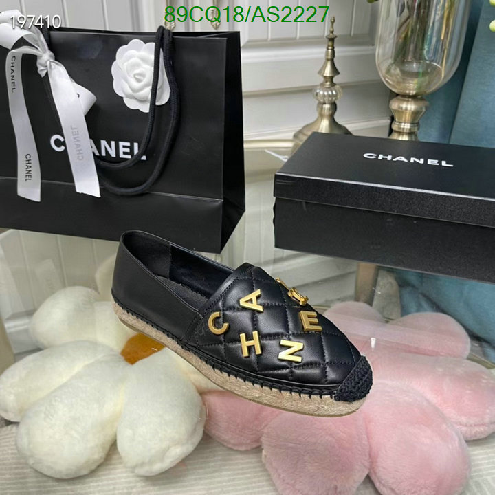 Women Shoes-Chanel Code: AS2227 $: 89USD