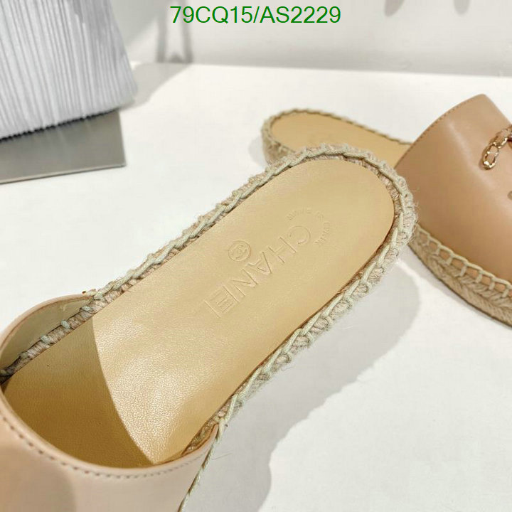 Women Shoes-Chanel Code: AS2229 $: 79USD