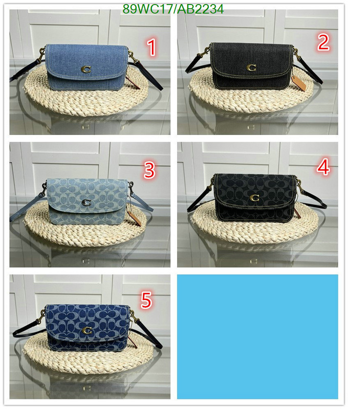 Coach Bag-(4A)-Crossbody- Code: AB2234 $: 89USD