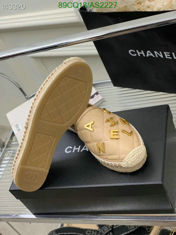 Women Shoes-Chanel Code: AS2227 $: 89USD