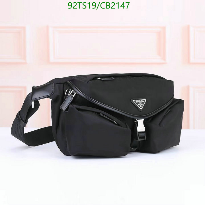 Prada Bag-(4A)-Crossbody- Code: CB2147 $: 92USD