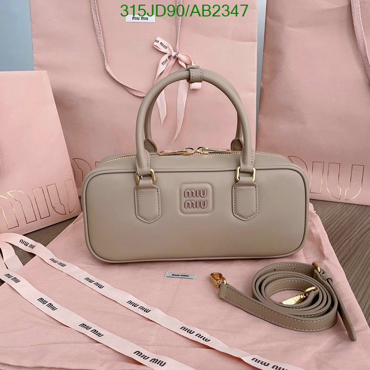 Miu Miu Bag-(Mirror)-Handbag- Code: AB2347 $: 315USD