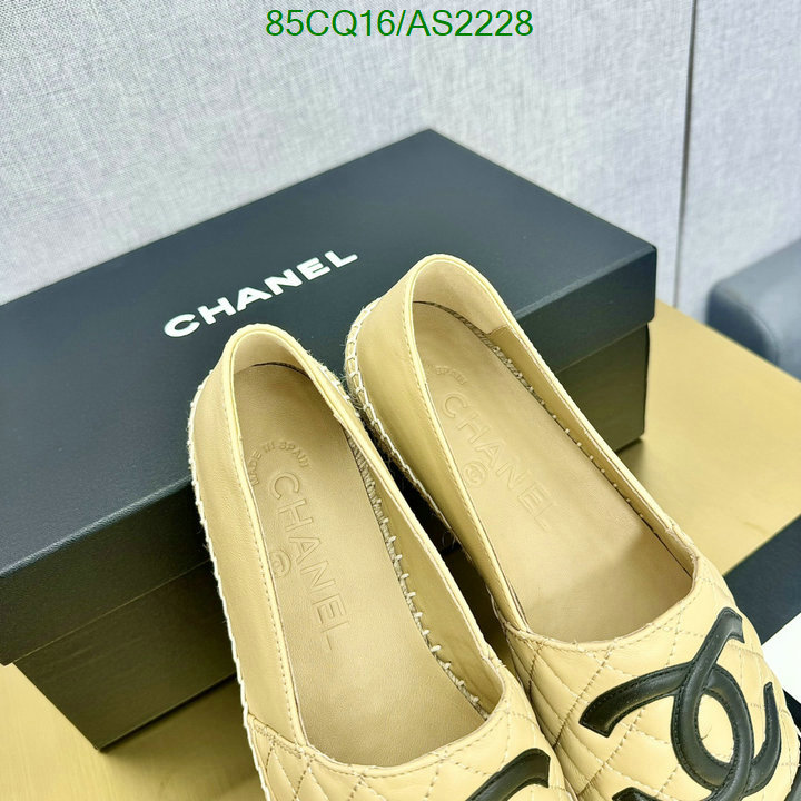 Women Shoes-Chanel Code: AS2228 $: 85USD