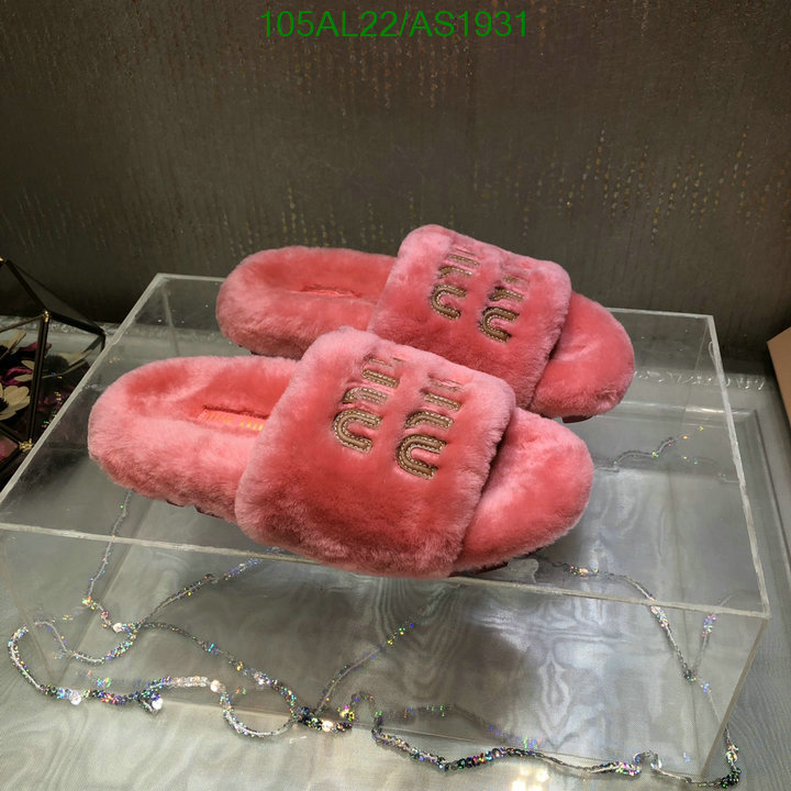 Women Shoes-Miu Miu Code: AS1931 $: 105USD