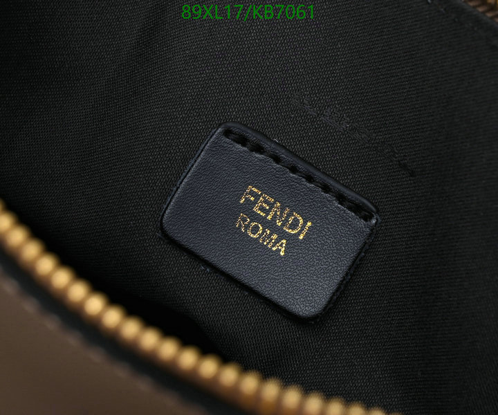 Fendi Bag-(4A)-Boston- Code: KB7061 $: 89USD