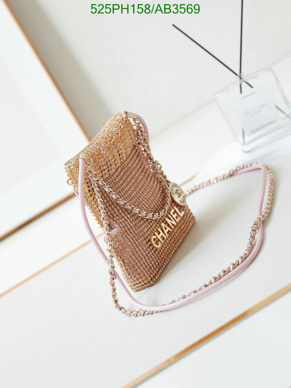 Chanel Bag-(Mirror)-Crossbody- Code: AB3569 $: 525USD